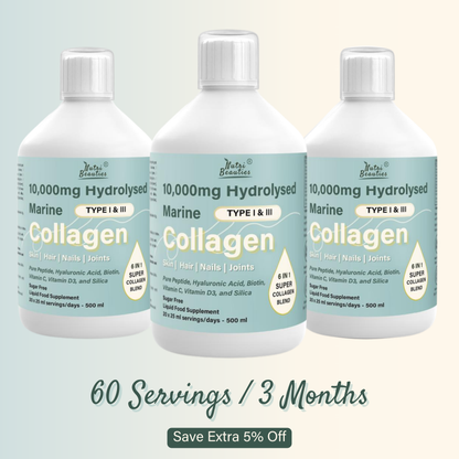 6-IN-1 HYDROLYSED MARINE COLLAGEN 500ML