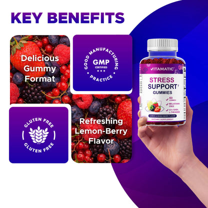 Stress Relief Gummies - 60 Gummies