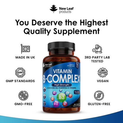 VITAMIN B-COMPLEX 365 TABS