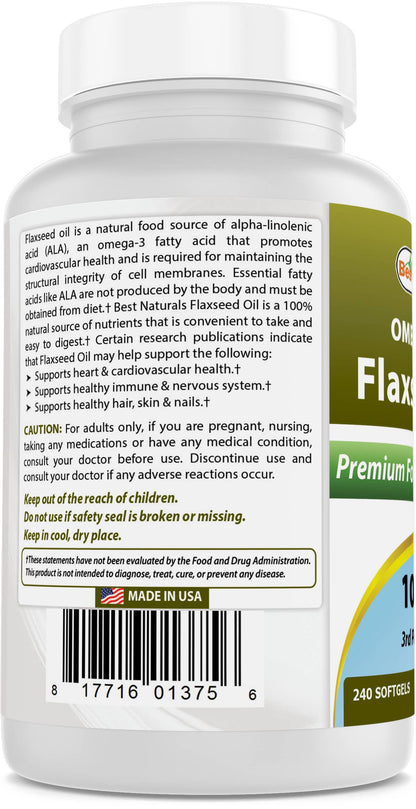 OMEGA 3-6-9 FLAXSEED OIL 240CAPS