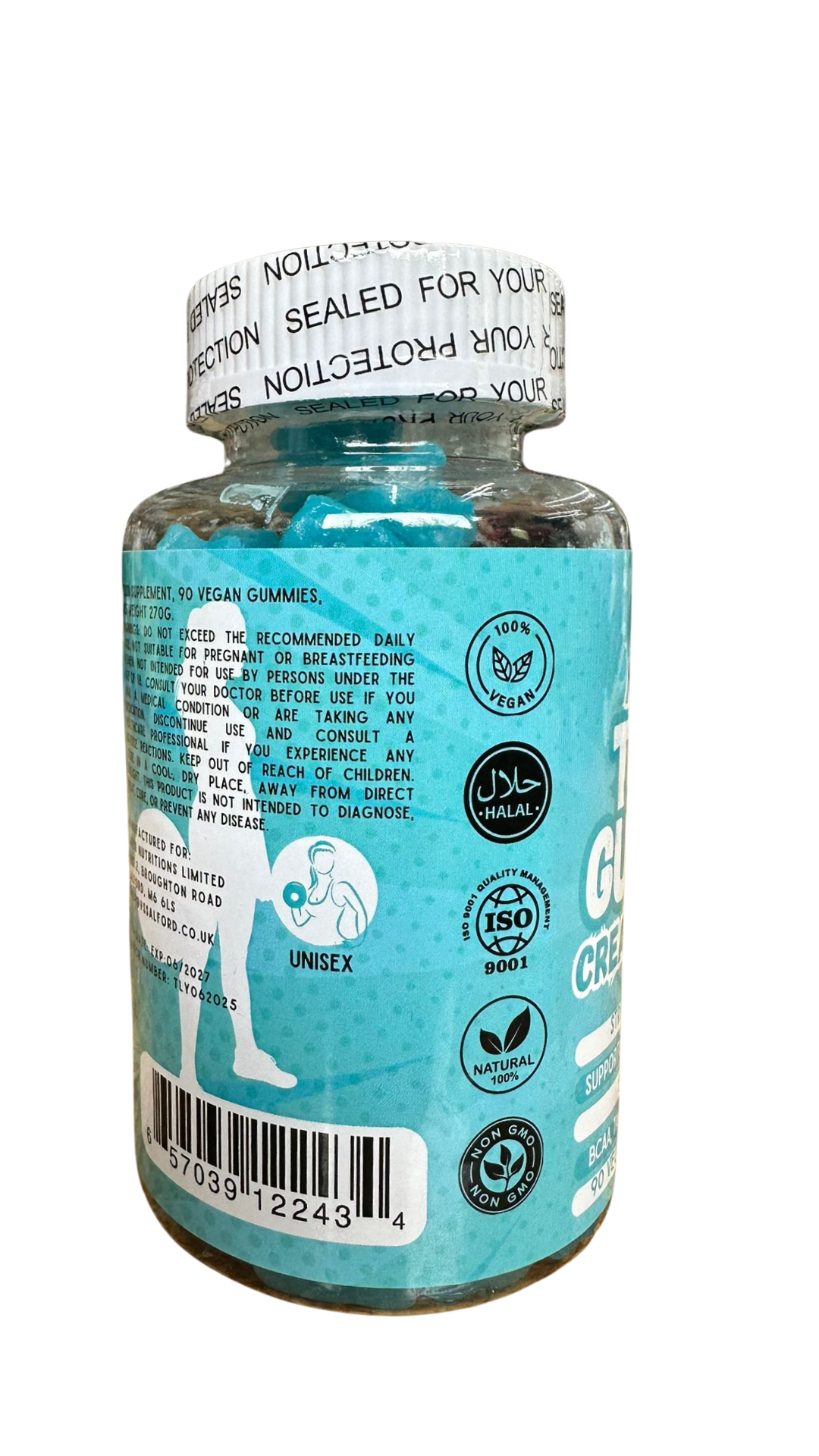 ADVANCED CREATINE MATRIX TURBO GUMMIES  90 VEGAN GUMMIES