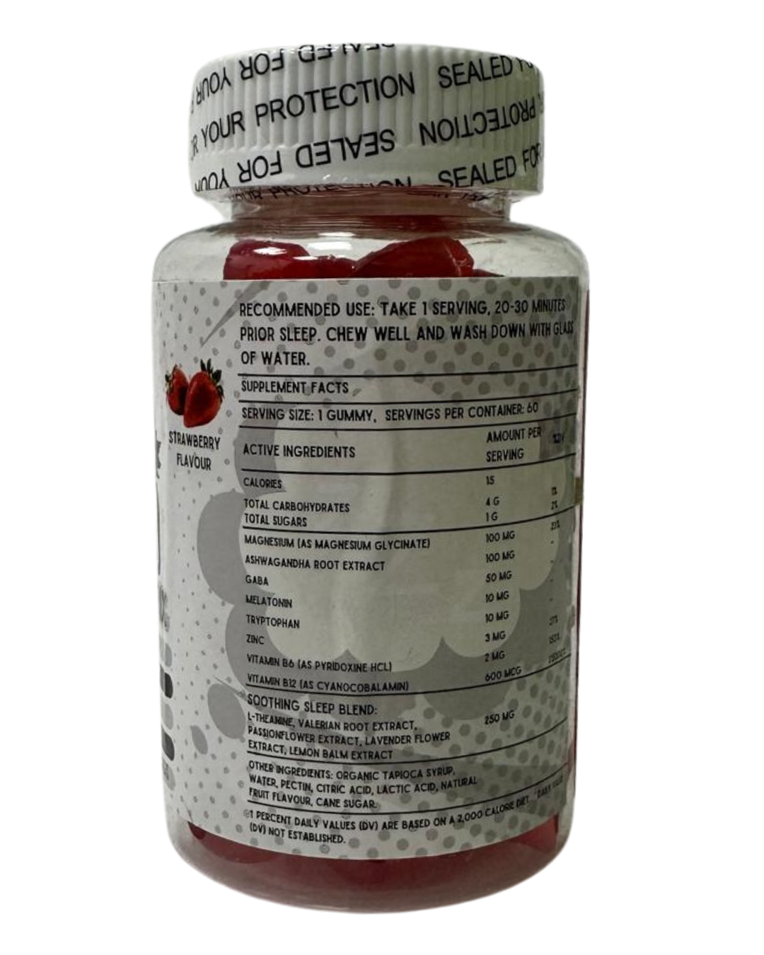 TURBO DREAM 60 GUMMIES ADVANCED SLEEP AID MATRIX