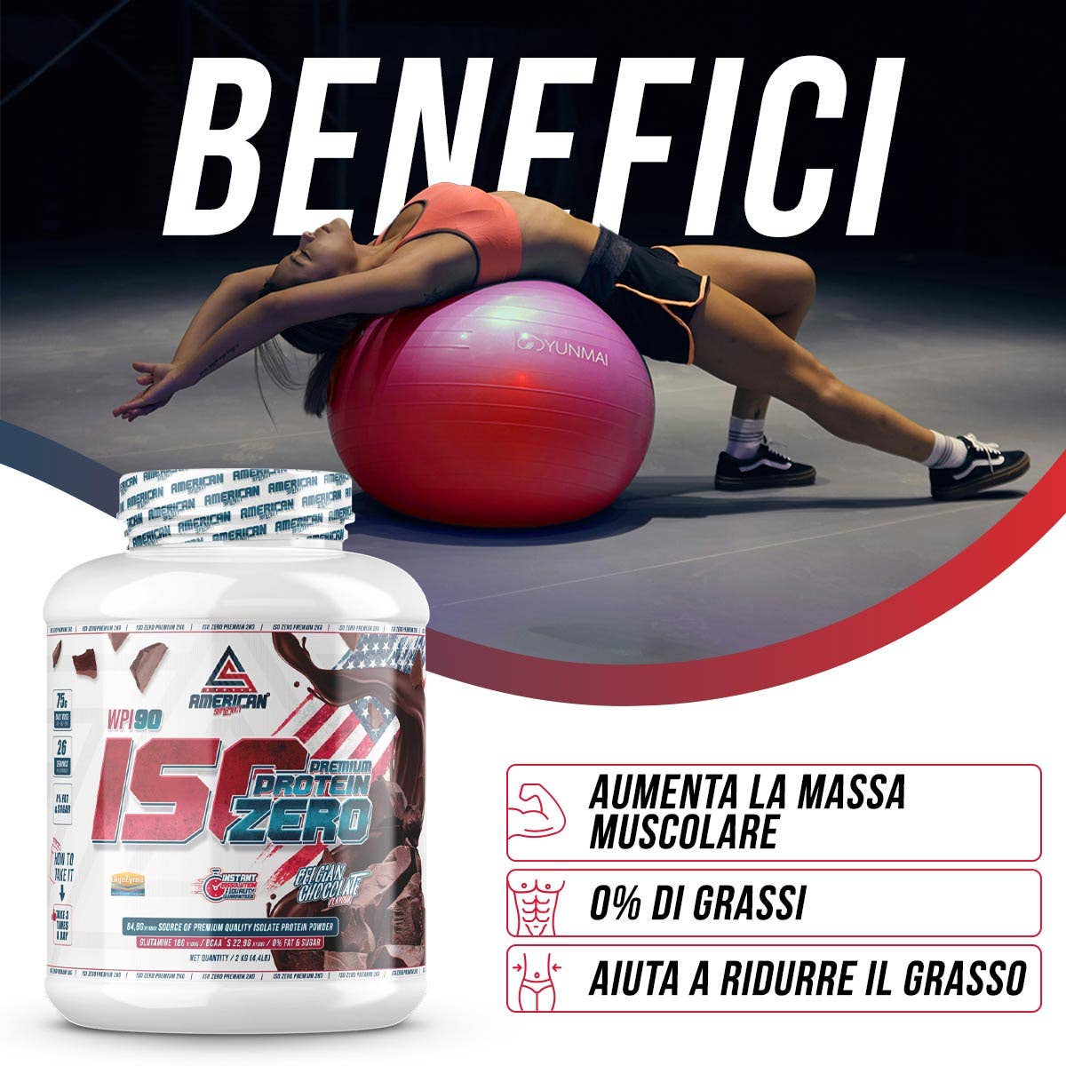 Premium Iso Zero WPI 90 2 kg