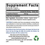 GLUTATHIONE REDUCED 250MG 60 CAPS