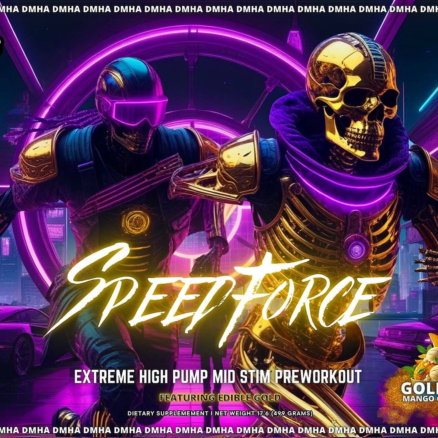 Speed Force Extreme Pump Mid Stim Pre-Workout by Project M