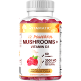 MUSHROOM COMPLEX WITH D3 60 GUMMIES