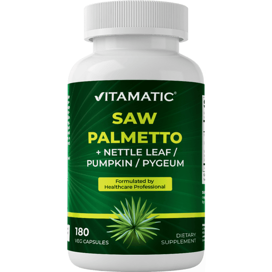 Saw Palmetto Extract- 180 Veg Capsules - prostate support