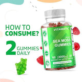 SEA MOSS 3000MG 60GUMMIES