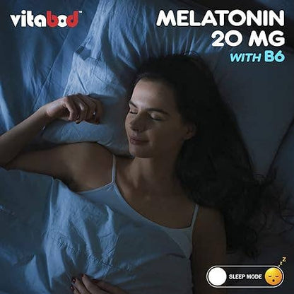 Vitabod | Melatonin 20mg | 240 Fast Dissolve Tablets