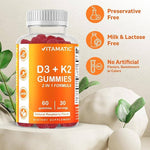 VITAMIN D3 K2 60 VEGAN GUMMIES