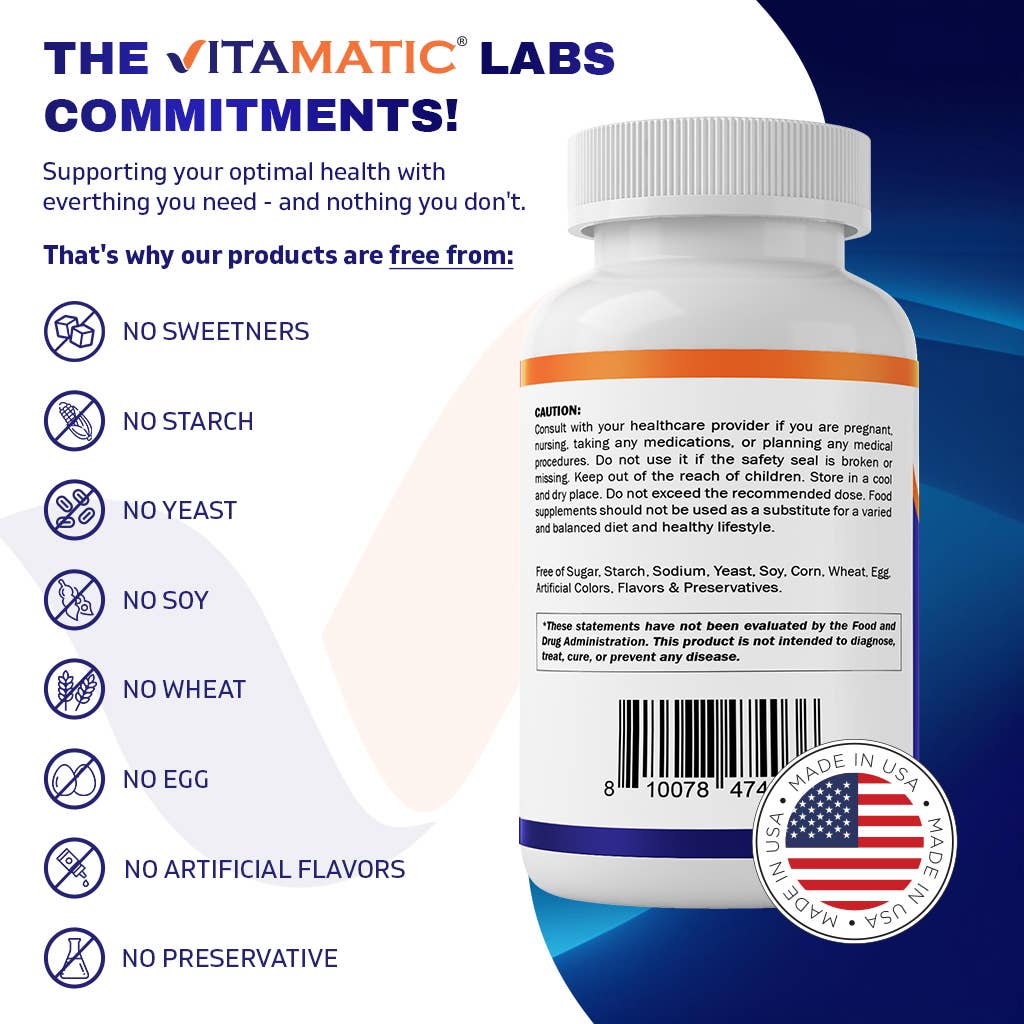 MAGNESIUM TAURATE 1500MG 180 VEGETARIAN CAPSULES