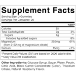 MAGNESIUM CITRATE 60 GUMMIES 225MG PER SERVING
