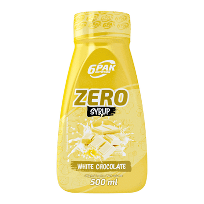 6PAK ZERO SYRUP 500ML