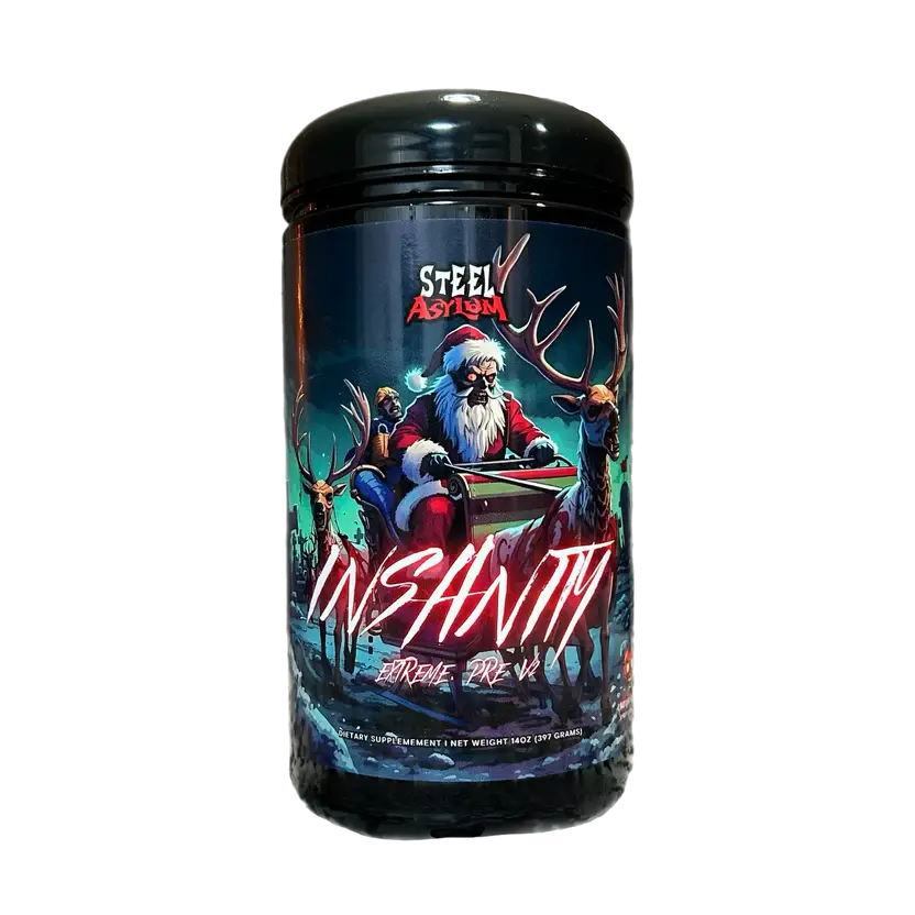 Insanity Preworkout by Steel Asylum 25 servings