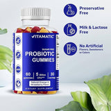 Vitamatic Probiotic 5 Billion CFUs | 60 Vegan Gummies