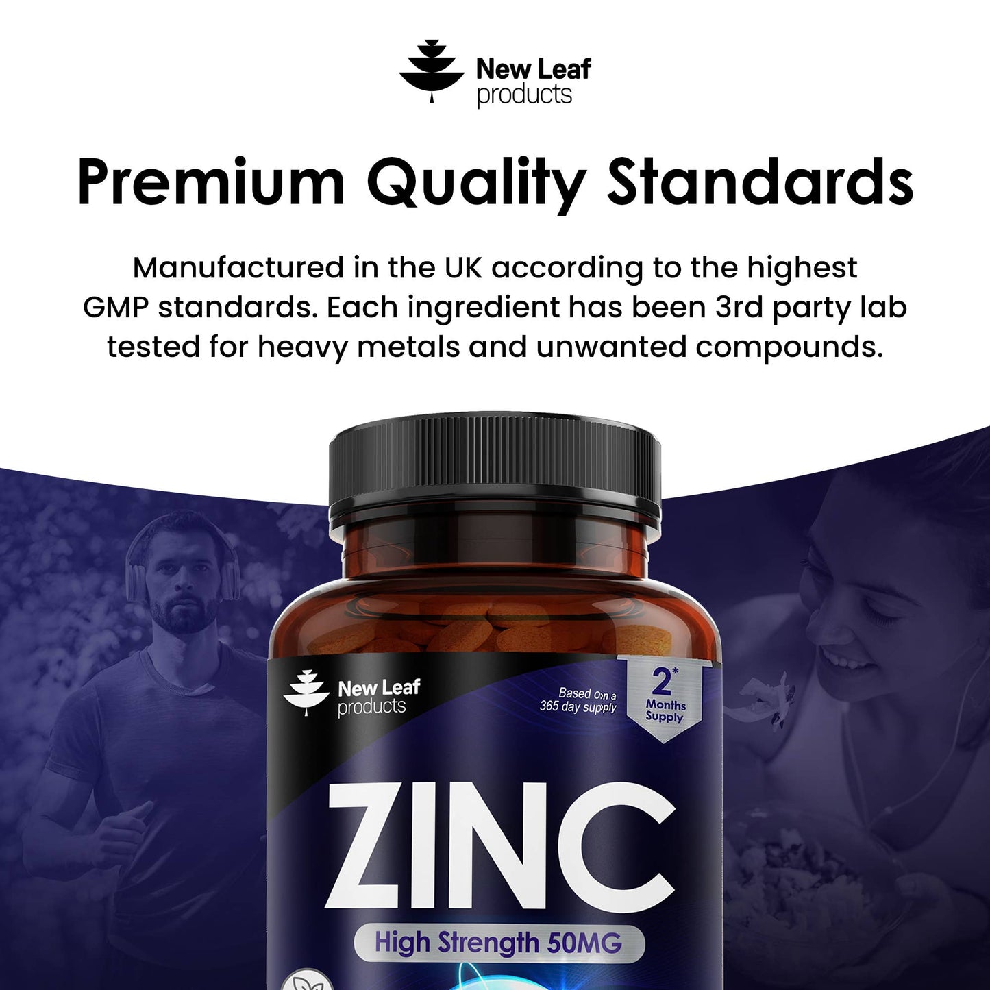 ZINC 50MG 120 TABS