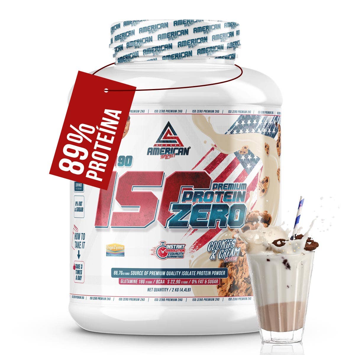 Premium Iso Zero WPI 90 2 kg