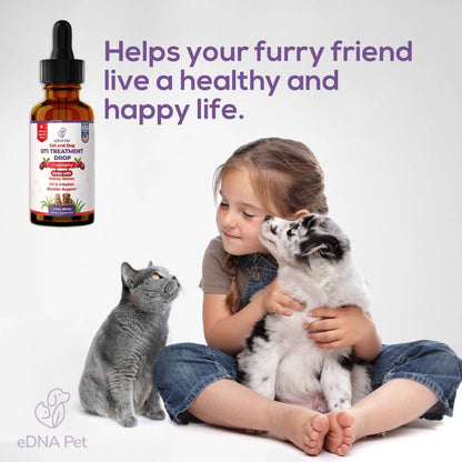 CAT AND DOG UTI TREATMENT DROP 60ML