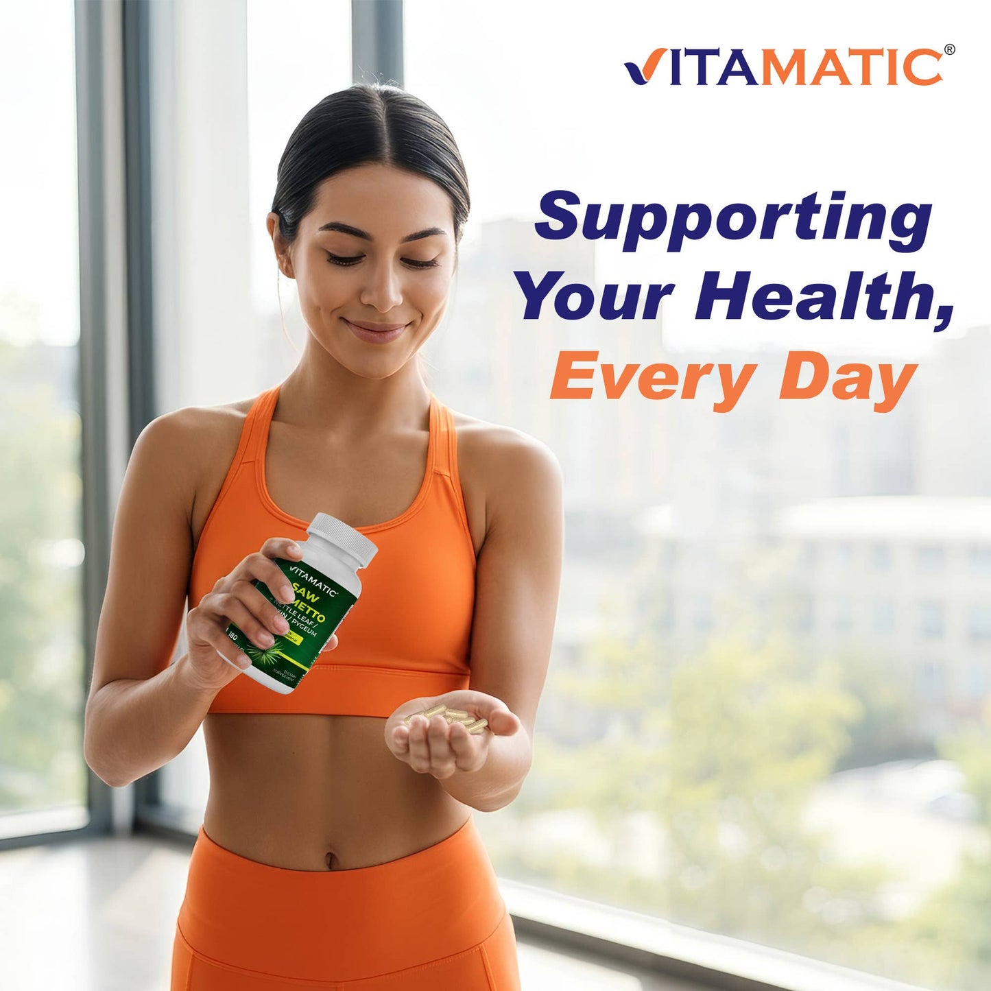 Saw Palmetto Extract- 180 Veg Capsules - prostate support