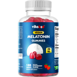 Vitabod Melatonin 20mg Gummies, 180 Count Strawberry Flavour