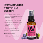 Vitamin B12 (1200mcg) Liposomal Spray Very Berry
