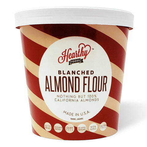 Hearthy Blanched Almond Flour 454g Finely Ground