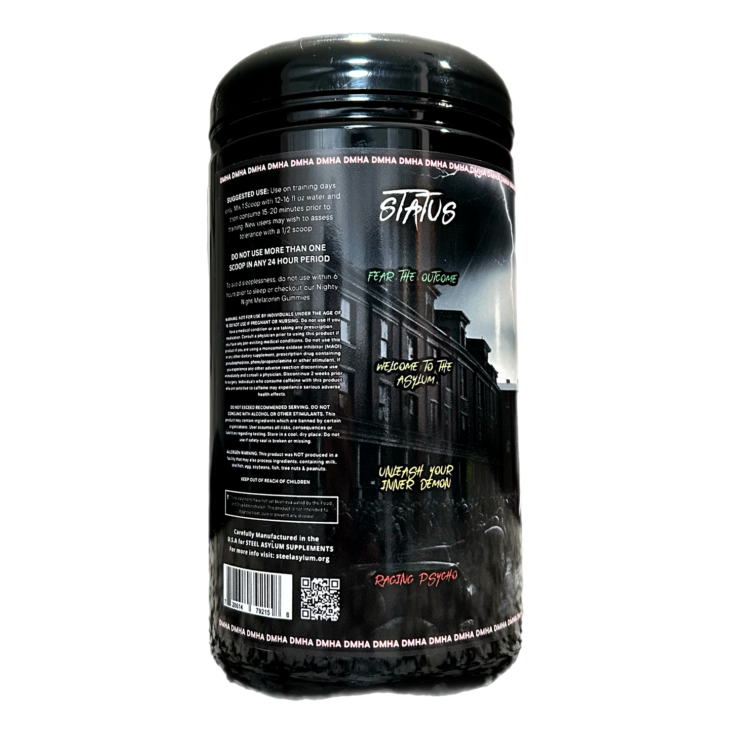 Insanity Preworkout by Steel Asylum 25 servings