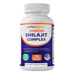Shilajit Complex 9000mg Equivalent 120  Capsules