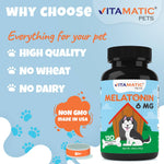 MELATONIN FOR PETS 6MG 120TABS