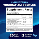 TONGAT ALI COMPLEX 180 VEGGIE CAPSULES