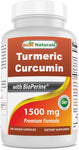 TURMERIC CURCUMIN 180 VEGETARIAN CAPS