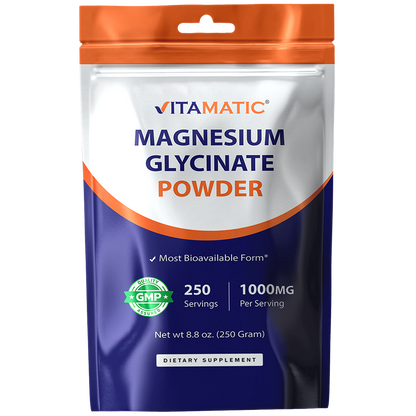 Magnesium powder (from Glycinate & Oxide) - 250 Grams