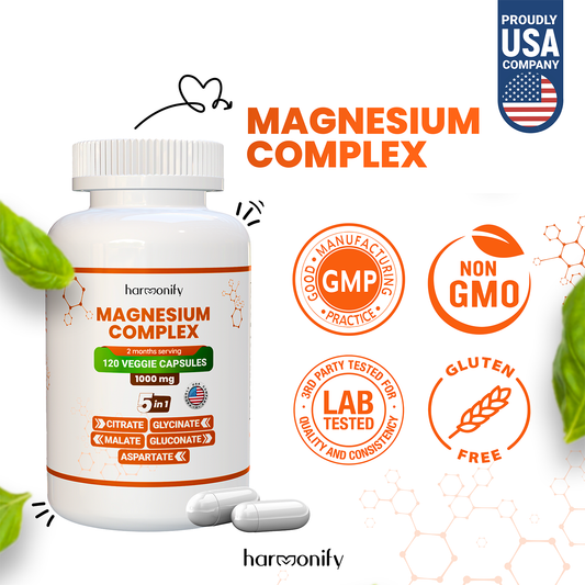 HARMONIFY MAGNESIUM COMPLEX 1000MG 120 VEGGIE CAPS