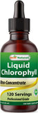 LIQUID CHLOROPHYLL 120 SERVINGS 60ML