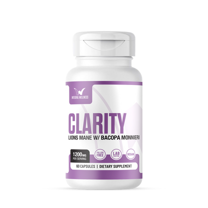 Clarity 60 Caps - Lions Lane & Bacopa Monnieri
