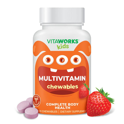 VitaWorks Kids Multivitamin Chewables, Health Support