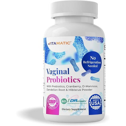 Vaginal Probiotics 20 Billions bacteria 60 Capsules