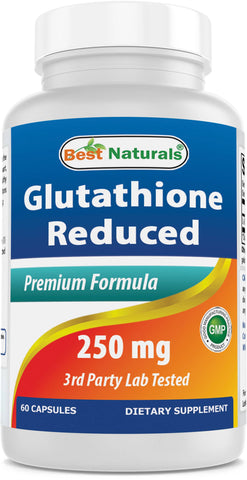 GLUTATHIONE REDUCED 250MG 60 CAPS