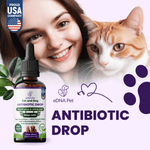 CAT AND DOG ANTIBIOTIC DROPS 60ML