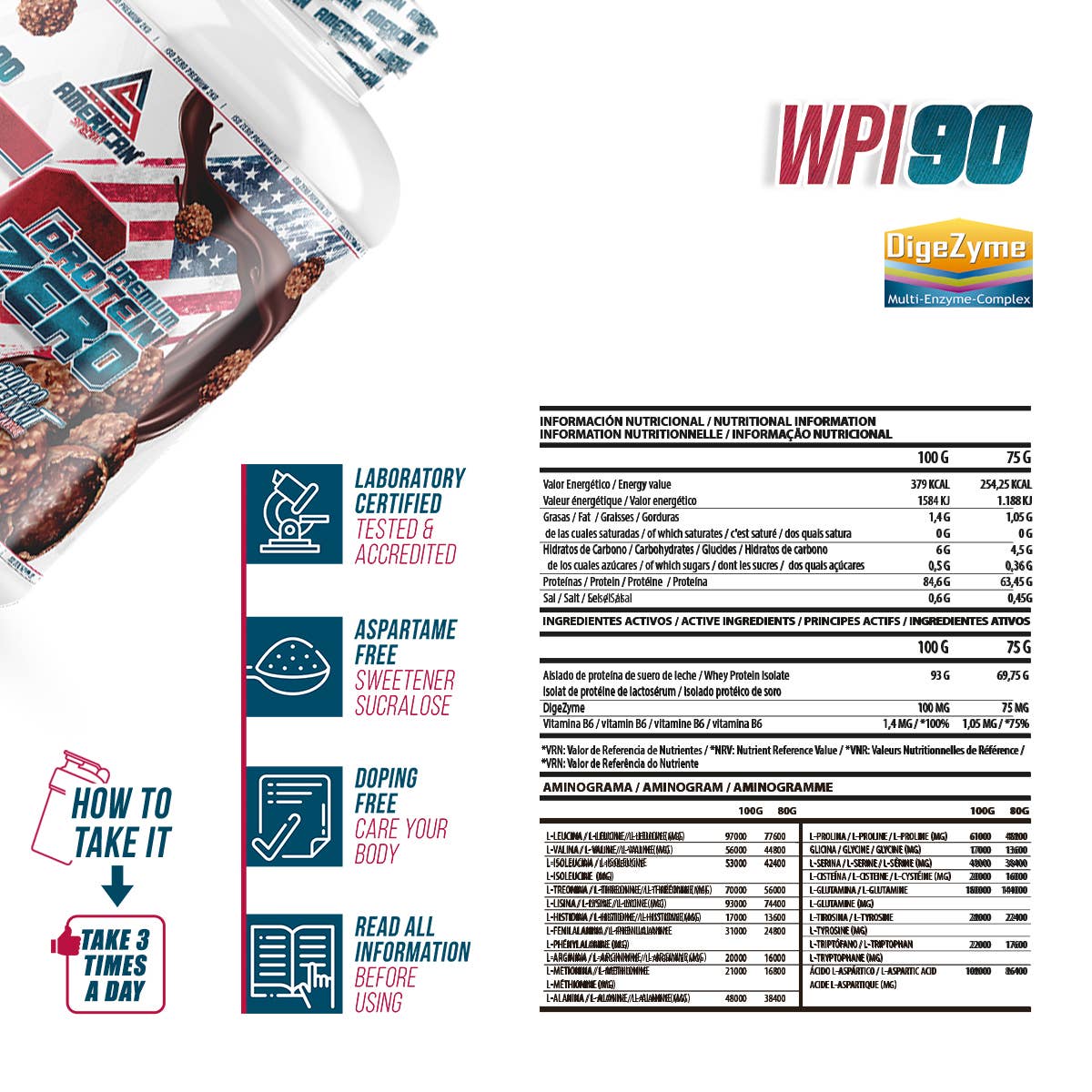 Premium Iso Zero WPI 90 2 kg