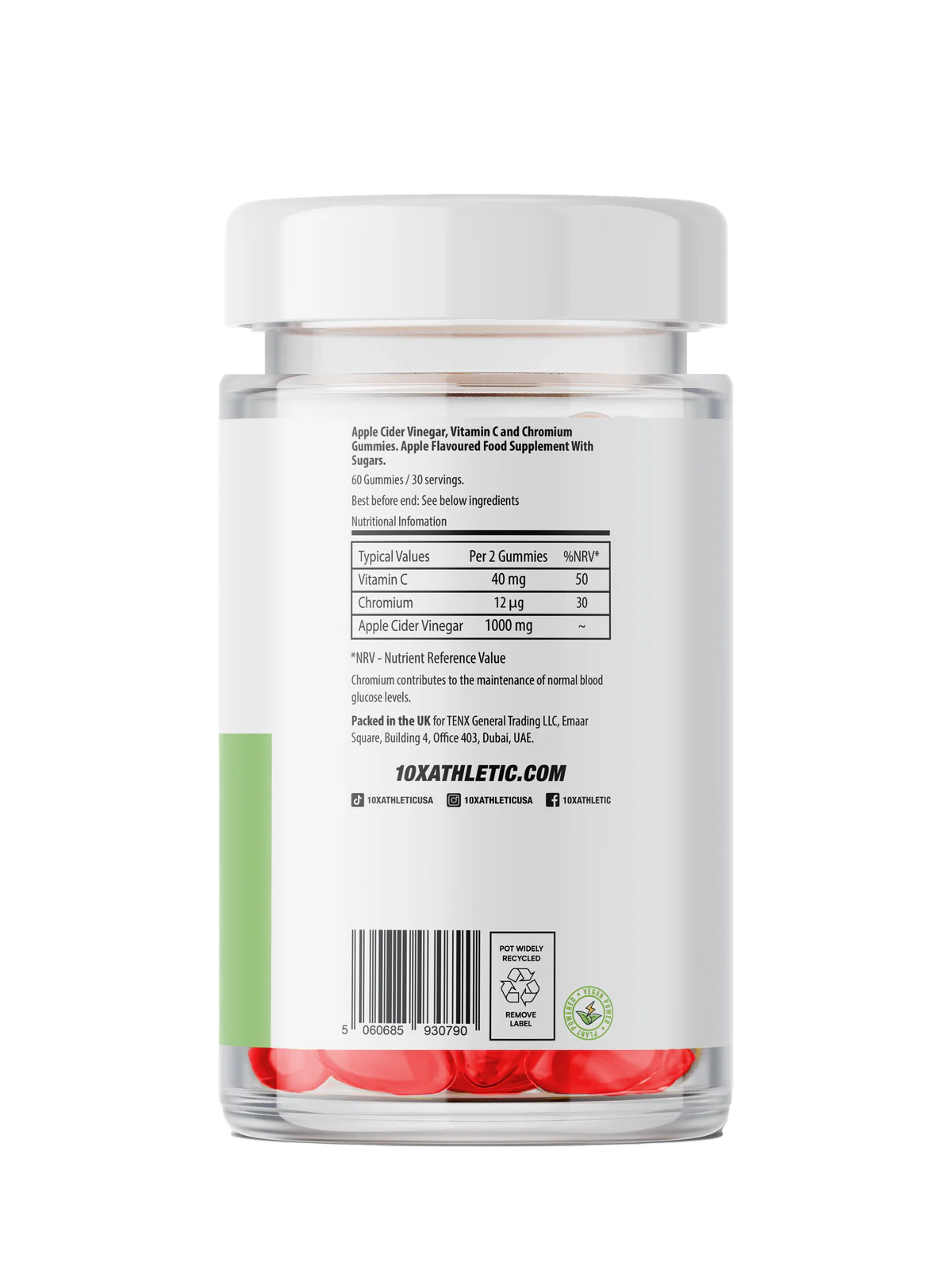APPLE CIDER VINEGAR 60 GUMMIES