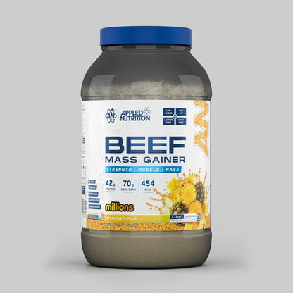 BEEF MASS GAINER 3.13 KG 25 servings, Lactose, dairy, gluten, and soy free