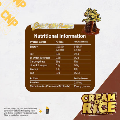 CREAM OF RICE 2KG