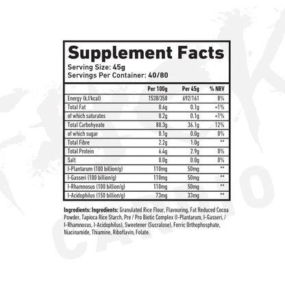 C.O.R+ Cream Of Rice 1.8 kg