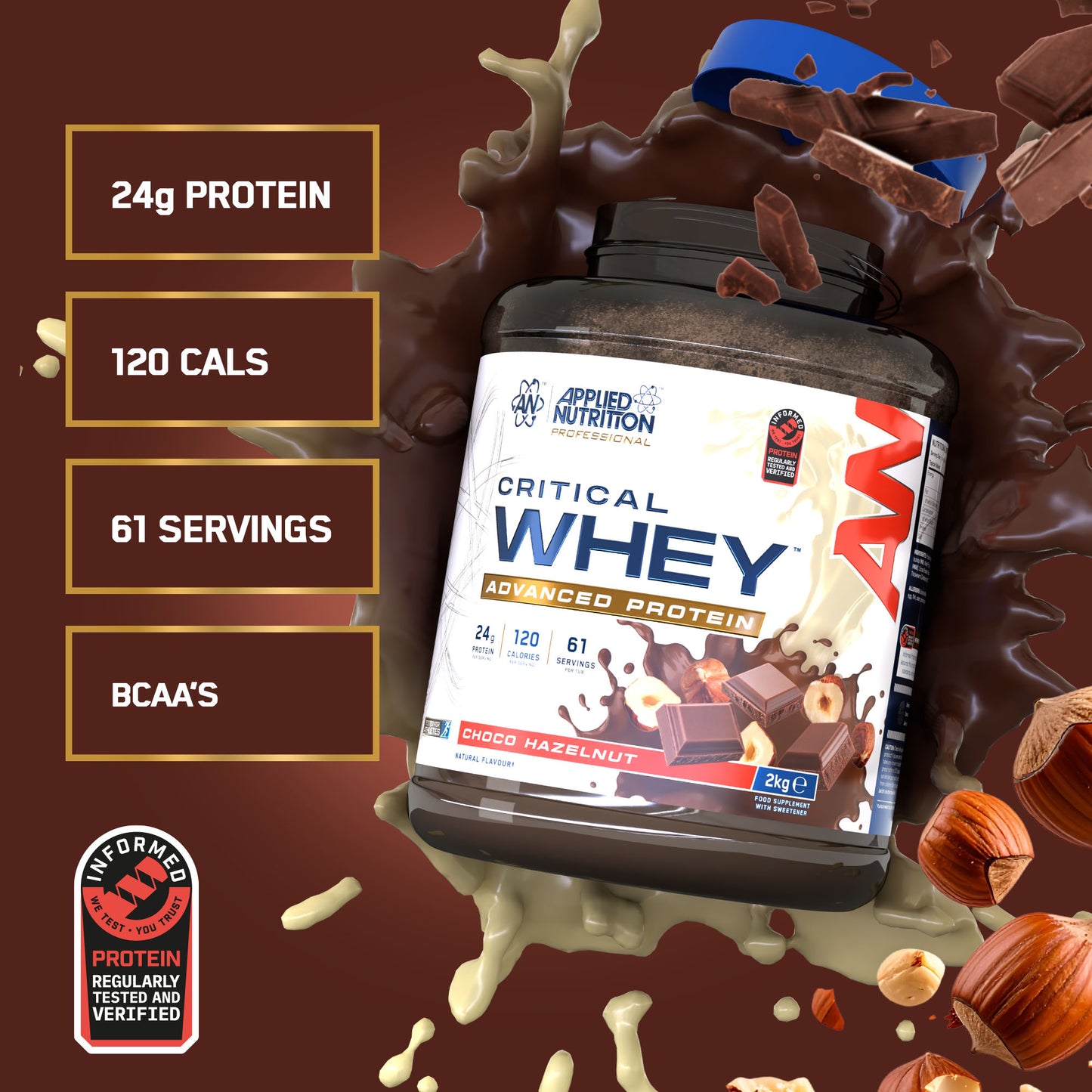 CRITICAL WHEY 2KG NEW FORMULA