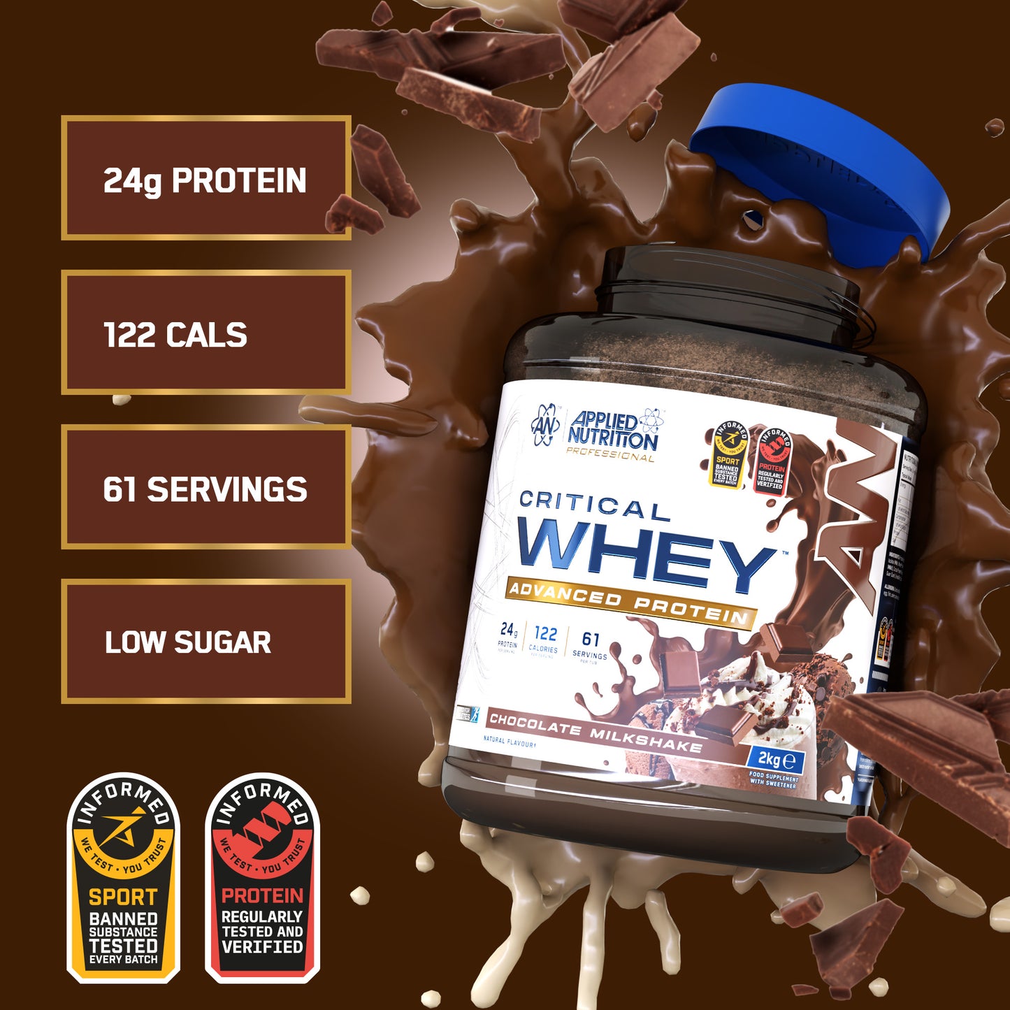 CRITICAL WHEY 2KG NEW FORMULA