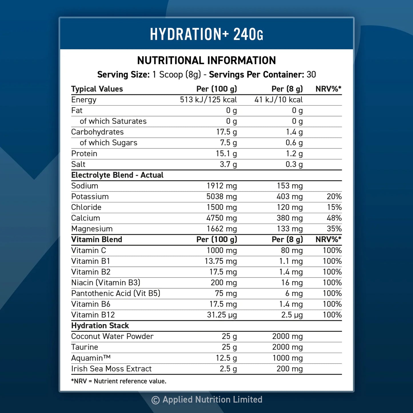 HYDRATION+ 240G