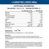 L-CARNITINE LIQUID 3000 & GREEN TEA 500ml
