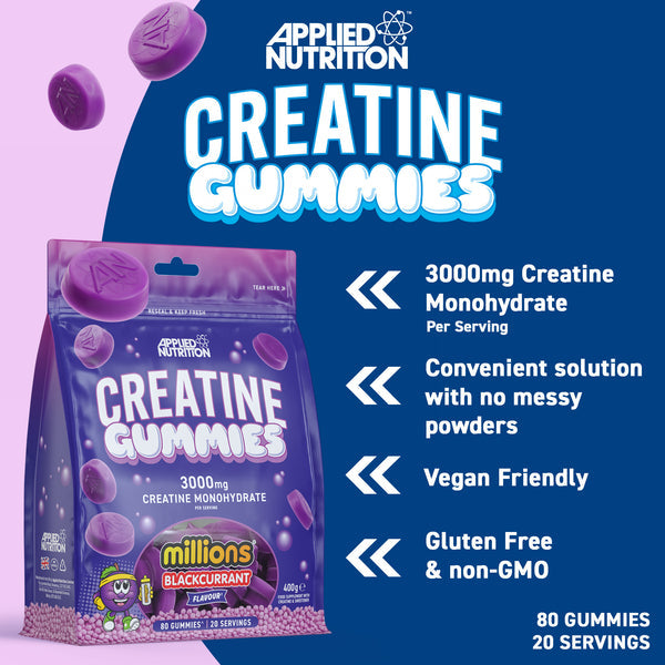 CREATINE GUMMIES 3000MG 80 GUMMIES