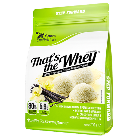 That's the Whey 700g by Sport Definition